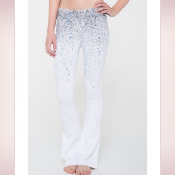 Splits59 splatter paint Raquel flare leggings - Picture 1 of 2